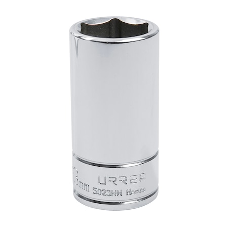 Urrea 3/8"drive, 23mm, 6 point deep socket. 5023HM